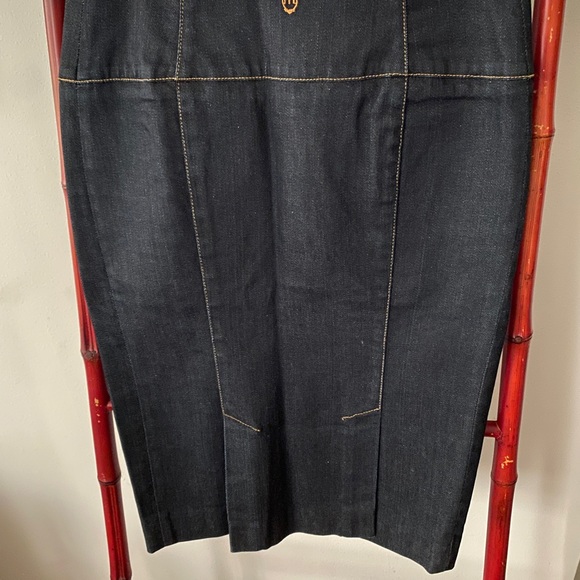 Maje black denim skirt size 38 - Picture 2 of 5